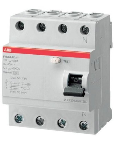 FH204 AC-40/0,03 (2CSF204004R1400). Выключатель дифференциального тока (УЗО). ABB в Перми
