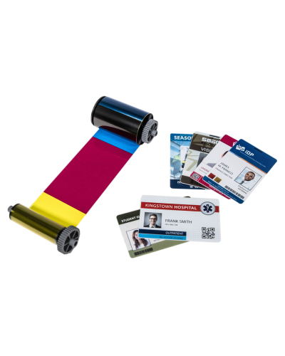 ASOL-YMCKO250. Лента полноцветная с черной панелью и оверлеем (YMCKO) с чистящим роликом. Advent SOLID в Перми