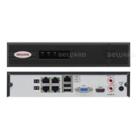 BK0104H2-P4. IP-видеорегистратор 4-канальный. Beward