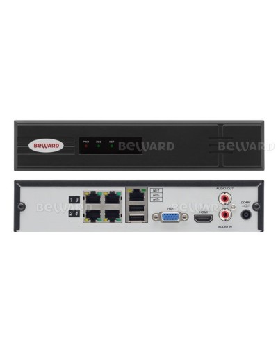 BK0104H2-P4. IP-видеорегистратор 4-канальный. Beward в Перми