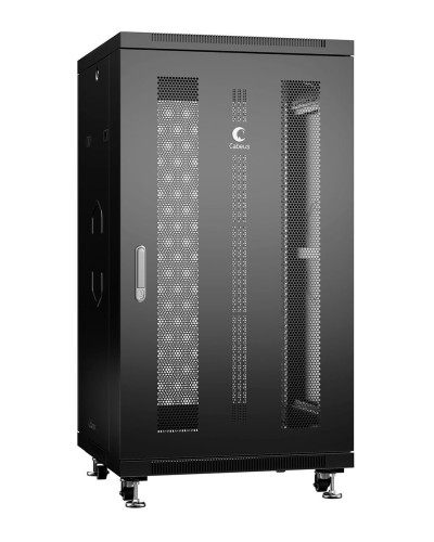 ND-05C-22U60/80-BK (8563c). Шкаф телекоммуникационный 19 напольный 22U. CABEUS в Перми
