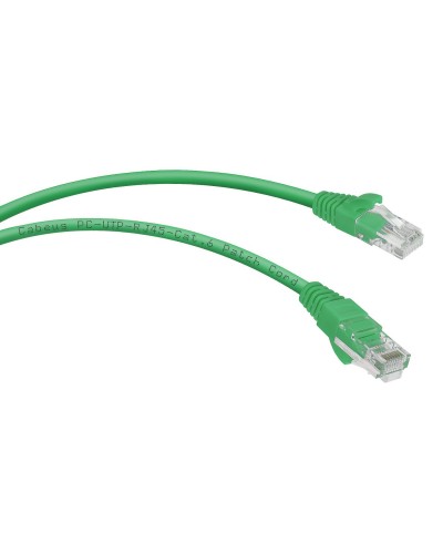 PC-UTP-RJ45-Cat.6-3m-GN (8687c), зелёный. Патч-корд медный. CABEUS в Перми