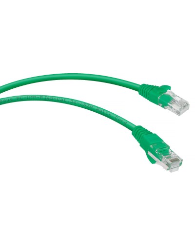 PC-UTP-RJ45-Cat.5e-0.15m-GN-LSZH (9502c), зелёный. Патч-корд медный. CABEUS в Перми