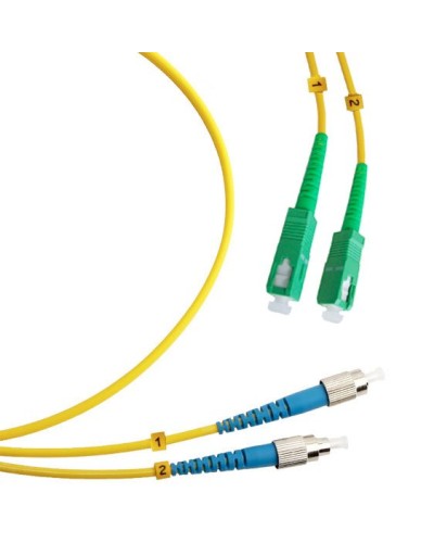 FOP(d)-9-SC/APC-FC/UPC-1,5m (8122c). Патч-корд оптический. CABEUS в Перми
