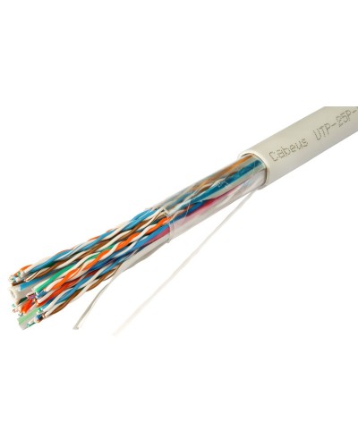 UTP-25P-Cat.5-IN-LSZH (10167c). Кабель «витая пара» (LAN) для структурированных систем связи. CABEUS в Перми
