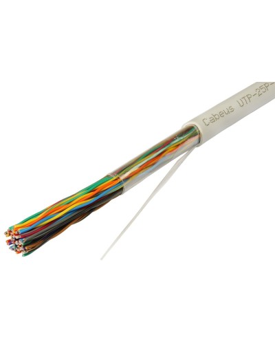 UTP-25P-Cat.5-IN (7281c). Кабель «витая пара» (LAN) для структурированных систем связи. CABEUS в Перми
