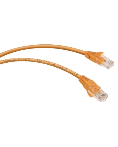 PC-UTP-RJ45-Cat.6-0.5m-OR (8697c), оранжевый. Патч-корд медный. CABEUS в Перми