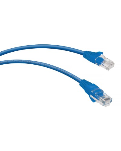 PC-UTP-RJ45-Cat.5e-0.3m-BL-LSZH (9527c), синий. Патч-корд медный. CABEUS в Перми