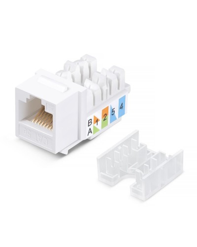 KJ-RJ45-Cat.5e-90-SW (10100c): Вставка Keystone Jack RJ-46 в Перми
