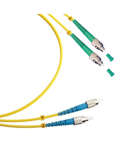 FOP(d)-9-FC/APC-FC/UPC-10m (8107c). Патч-корд оптический. CABEUS в Перми
