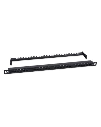 PLHD-24-Cat.6a-Dual-180-0,5U (9665c): Патч-панель 19" в Перми