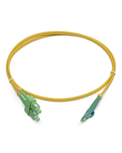 FOP(d)-9-LC/APC-SC/APC-1,5m (8282c). Патч-корд оптический. CABEUS в Перми
