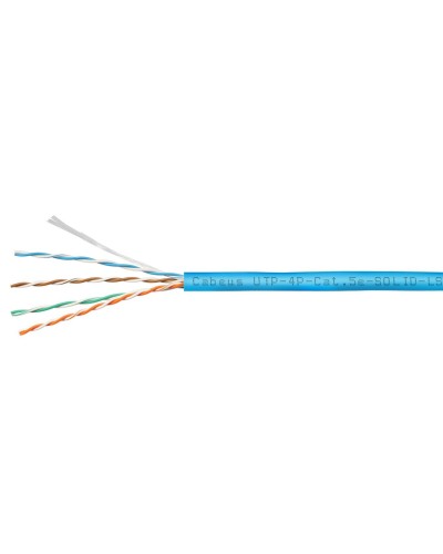 UTP-4P-Cat.5e-SOLID-LSZH-BL-100 (9777c-5). Кабель «витая пара» (LAN) для структурированных систем связи. CABEUS в Перми