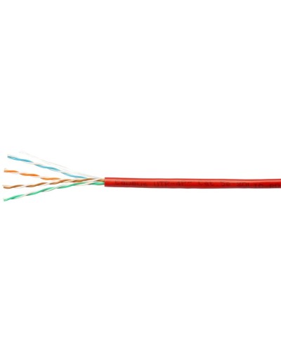 UTP-4P-Cat.5e-SOLID-RD (7249c). Кабель «витая пара» (LAN) для структурированных систем связи. CABEUS в Перми