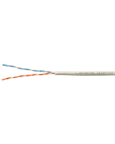 UTP-2P-Cat.5e-SOLID-GY-LIGHT-500 (11078c). Кабель «витая пара» (LAN) для структурированных систем связи. CABEUS в Перми