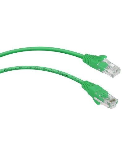 PC-UTP-RJ45-Cat.5e-0.5m-GN (7667c), зелёный. Патч-корд медный. CABEUS в Перми