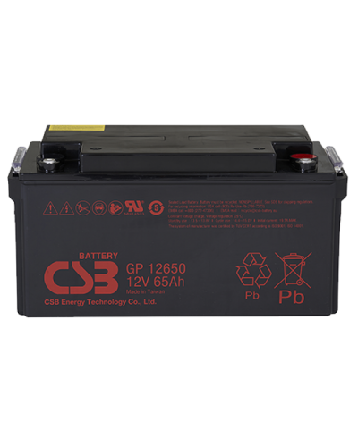 CSB GP 12650. Аккумулятор герметичный свинцово-кислотный. CSB в Перми