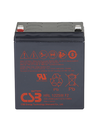 CSB HRL 1225W. Аккумулятор герметичный свинцово-кислотный. CSB в Перми