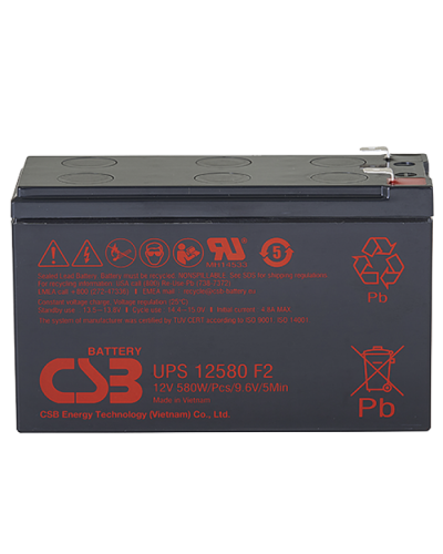 CSB UPS 12580. Аккумулятор герметичный свинцово-кислотный. CSB в Перми