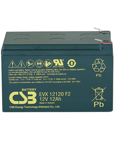 CSB EVX 12120. Аккумулятор герметичный свинцово-кислотный. CSB в Перми