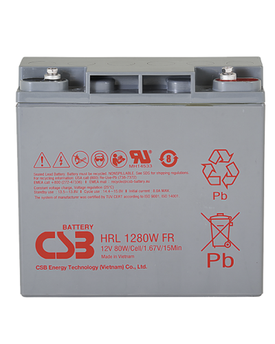 CSB HRL 12280W FR. Аккумулятор герметичный свинцово-кислотный. CSB в Перми
