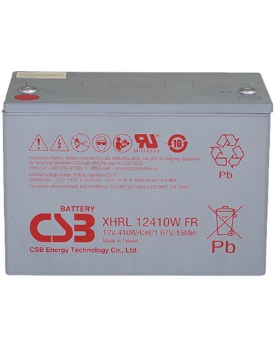 CSB XHRL 12410W FR. Аккумулятор герметичный свинцово-кислотный. CSB в Перми