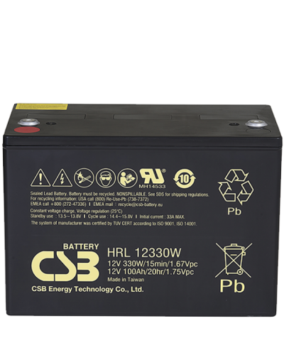 CSB HRL 12330W FR. Аккумулятор герметичный свинцово-кислотный. CSB в Перми