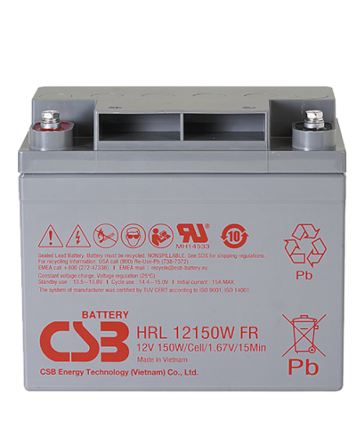 CSB HRL 12150W FR. Аккумулятор герметичный свинцово-кислотный. CSB в Перми