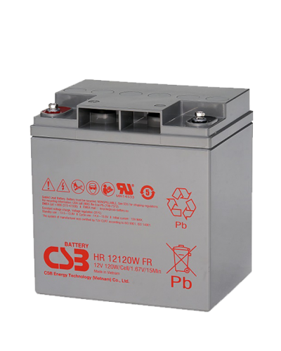 CSB HR 12120W FR. Аккумулятор герметичный свинцово-кислотный. CSB в Перми