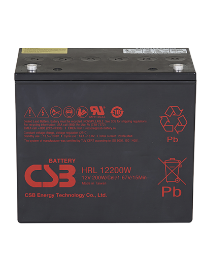 CSB HRL 12200W. Аккумулятор герметичный свинцово-кислотный. CSB в Перми