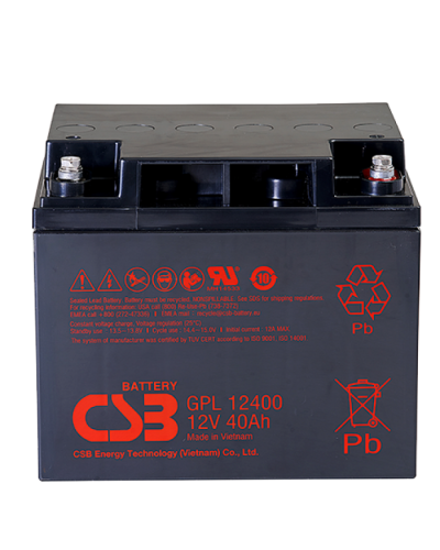 CSB GPL 12400. Аккумулятор герметичный свинцово-кислотный. CSB в Перми