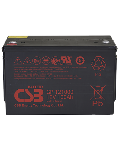 CSB GP 121000. Аккумулятор герметичный свинцово-кислотный. CSB в Перми