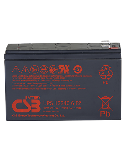 CSB UPS 122406. Аккумулятор герметичный свинцово-кислотный. CSB в Перми