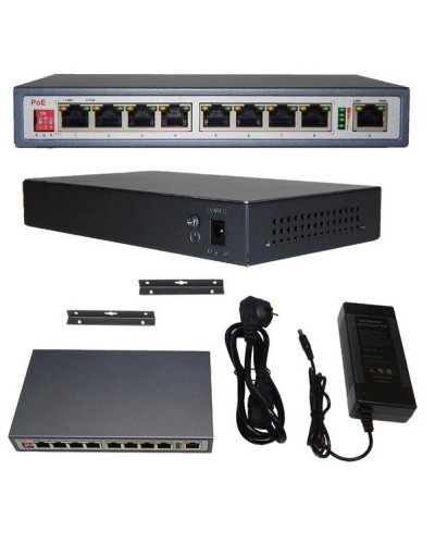 CO-SWP9C. Коммутатор 8-портовый  Gigabit Ethernet с PoE. ComOnyx в Перми