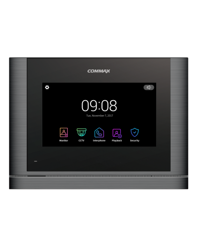 CDV-704MF/VZ (темное серебро). Монитор видеодомофона цветной. Commax в Перми