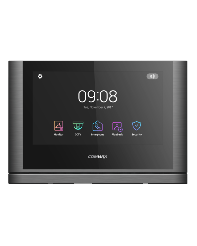 CDV-1024MA/VZ (светлое серебро) Black Smog. Монитор видеодомофона цветной. Commax в Перми