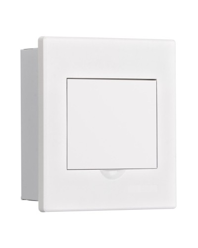 Корпус ЩРВ-М 4 модуля IP41 встраиваемый белая дверь (31100DEK). Корпус пластиковый. DEKraft в Перми
