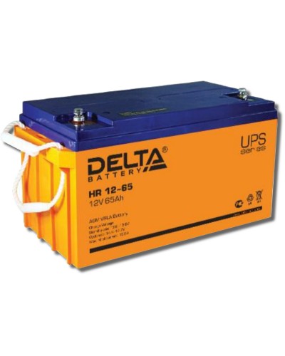 Delta HR 12-65. Аккумулятор герметичный свинцово-кислотный. Delta в Перми