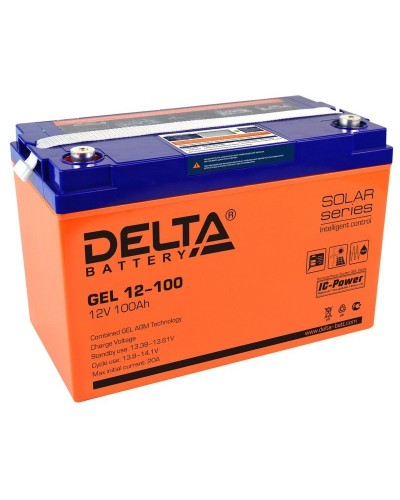Delta GEL 12-100. Аккумулятор герметичный свинцово-кислотный. Delta в Перми