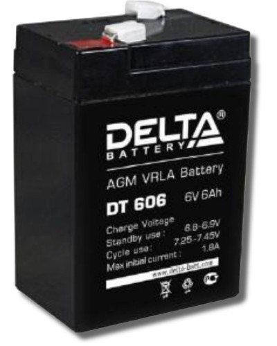 Delta DT 606. Аккумулятор герметичный свинцово-кислотный. Delta в Перми