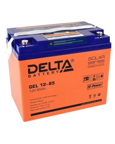 Delta GEL 12-85. Аккумулятор герметичный свинцово-кислотный. Delta в Перми