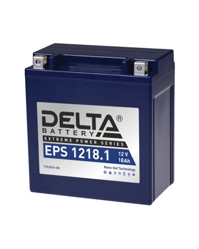 Delta EPS 1218.1. Аккумулятор герметичный свинцово-кислотный стартерный. Delta в Перми