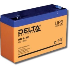 Delta HR 6-12. Аккумулятор герметичный свинцово-кислотный. Delta