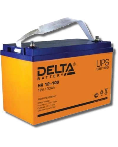 Delta HR 12-100. Аккумулятор герметичный свинцово-кислотный. Delta в Перми