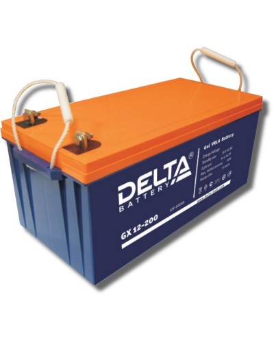 Delta GX 12-200. Аккумулятор герметичный свинцово-кислотный. Delta в Перми
