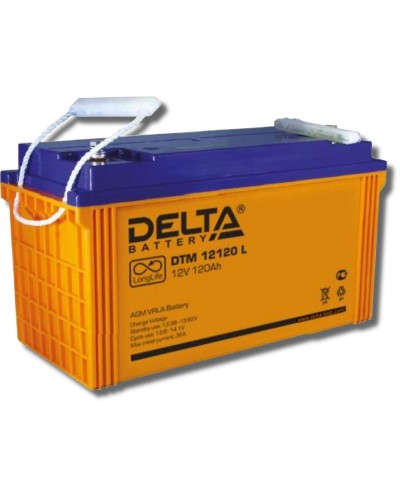 Delta DTM 12120 L. Аккумулятор герметичный свинцово-кислотный. Delta в Перми