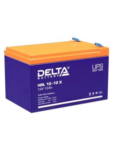 Delta HRL 12-12 X. Аккумулятор герметичный свинцово-кислотный. Delta в Перми