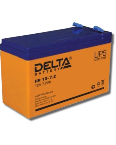 Delta HR 12-7.2. Аккумулятор герметичный свинцово-кислотный. Delta в Перми