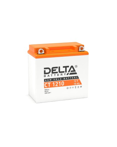 Delta CT 1210. Аккумулятор герметичный свинцово-кислотный стартерный. Delta в Перми