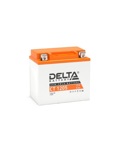 Delta CT 1205. Аккумулятор герметичный свинцово-кислотный стартерный. Delta в Перми